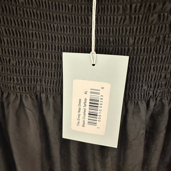 Hill House Emily Nap Dress Womens XL Black Maxi Romantic Cottagecore Timeless - Picture 14 of 15